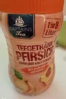 Mängden socker i Teegetränk Pfirsich