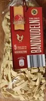Mängden socker i Bandnudeln