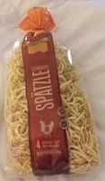 Mängden socker i Schwäbische Spätzle