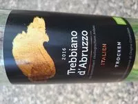 Mängden socker i Trebbiano d'Abruzzo, Weißwein