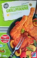 Mängden socker i Hähnchenschenkel Grillpfanne