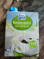 Mängden socker i Kondensmilch