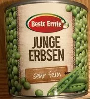 Mängden socker i Junge Erbsen