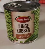 Mängden socker i Junge Erbsen