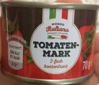 Mängden socker i Tomaten Mark