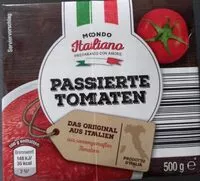 Mängden socker i Passierte Tomaten