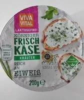 Mängden socker i Körniger Frischkäse (Kräuter)