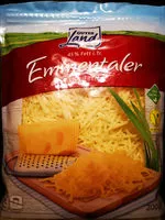 Mängden socker i Emmentaler Gerieben