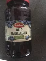 Mängden socker i Wald Heidelbeereen
