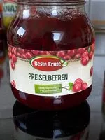 Mängden socker i Preiselbeeren