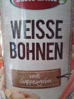 Mängden socker i Weisse Bohnen mit Suppengrün