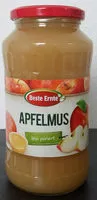 Mängden socker i Apfelmus, fein püriert