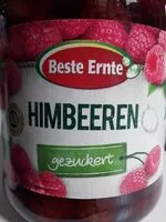 Mängden socker i Himbeeren