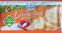 Mängden socker i Bayerischer Limburger