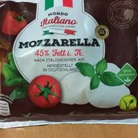 Mängden socker i Mozzarella
