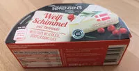 Mängden socker i Weiß Schimmel mit Rotrinde - Würziger Weichkäse, Doppelrahmstufe