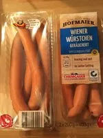 Mängden socker i Wiener Würstchen