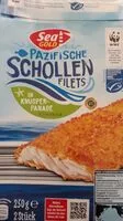 Mängden socker i Pazifische Schollenfilets in Knusperpanade