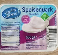 Mängden socker i Speisequark Magerstufe 0.3%Fett