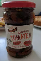 Mängden socker i Tomaten getrocknet