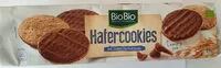 Mängden socker i Hafercookies mit Vollmilchschokolade