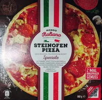 Mängden socker i Steinofen-Pizza Speciale