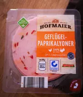 Mängden socker i Geflügel Paprikalyoner