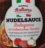 Mängden socker i Nudelsauce Bolognese