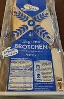 Mängden socker i Baguettebrötchen