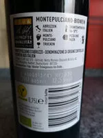 Mängden socker i Bio Montepulciano d'Abruzzo