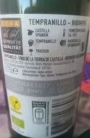 Mängden socker i Rotwein Tempranillo