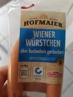 Mängden socker i Wiener wurst