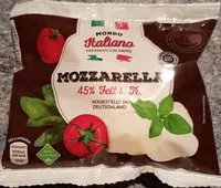 Mängden socker i Mozzarella