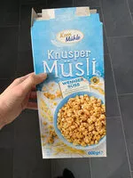 Mängden socker i Knusper Müsli, Weniger Süß
