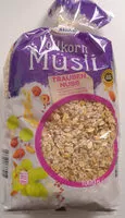 Mängden socker i Trauben Nuss Vollkorn Müsli