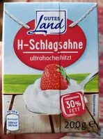 Mängden socker i Schlagsahne