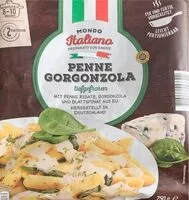 Mängden socker i Penne Gorgonzola