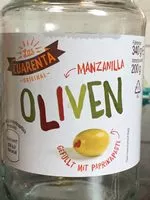 Mängden socker i Oliven gef.Paprika grün