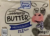 Mängden socker i Deutsche Markenbutter