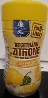 Mängden socker i Captains Tea Teegetränk Typ Zitrone
