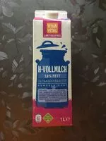 Mängden socker i H-Vollmilch 3,8 %