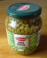 Mängden socker i Junge Erbsen