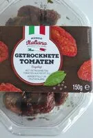 Mängden socker i Getrocknete Tomaten
