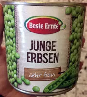 Mängden socker i Junge Erbsen