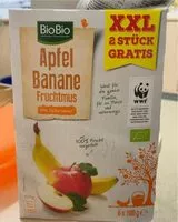 Mängden socker i Apfel Banane Fruchtmus