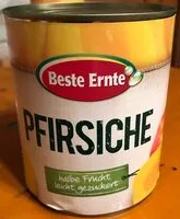 Mängden socker i Pfirsiche