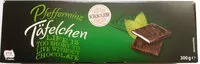 Mängden socker i Pfefferminz Täfelchen