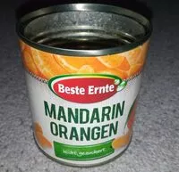 Mängden socker i Mandarinorangen, leicht gezuckert