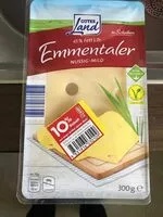 Mängden socker i Emmentaler 45% Fett i.Tr.