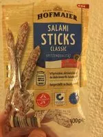 Mängden socker i Salami Sticks